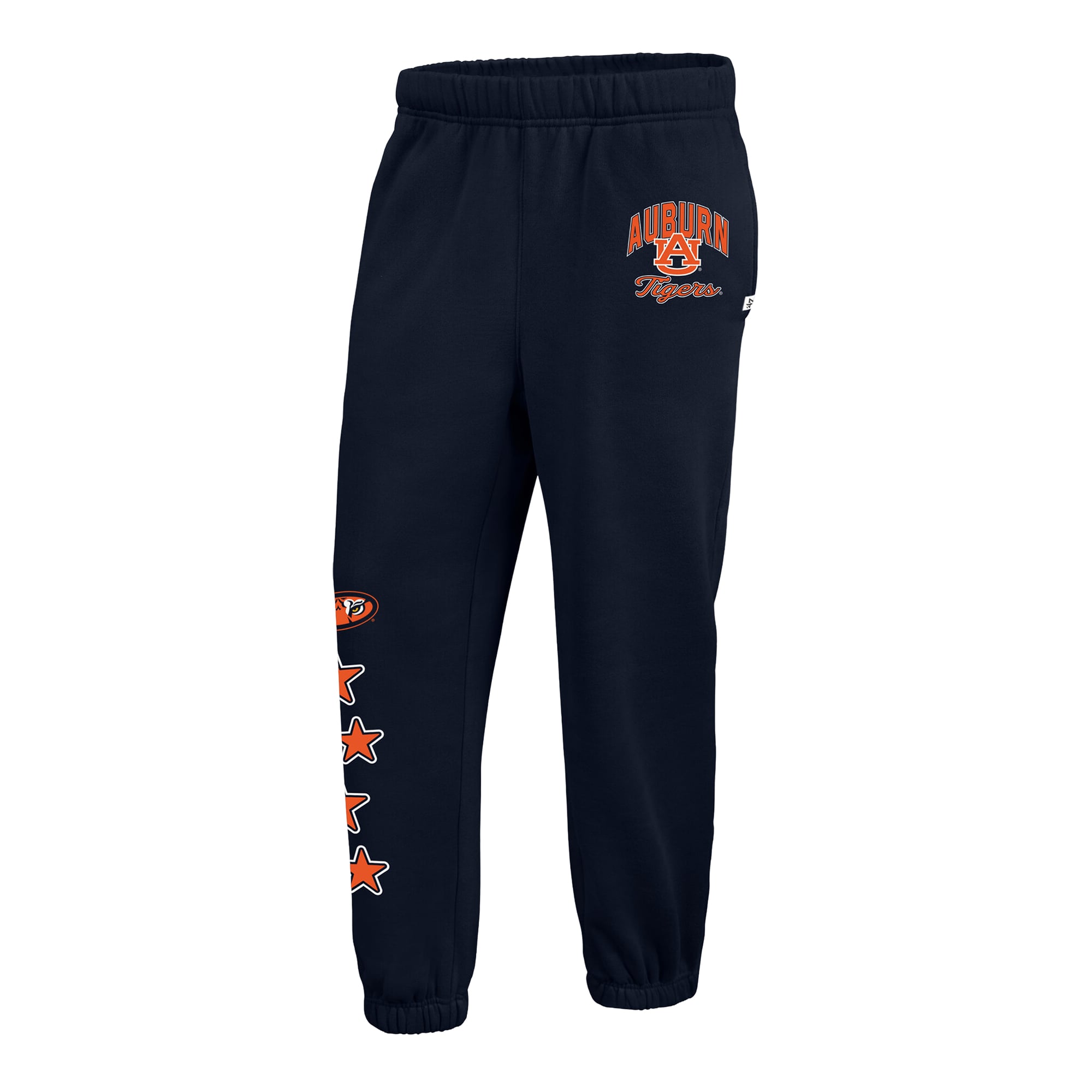 Women's '47  Navy Auburn Tigers Seeing Stars Venice Jogger Pants
