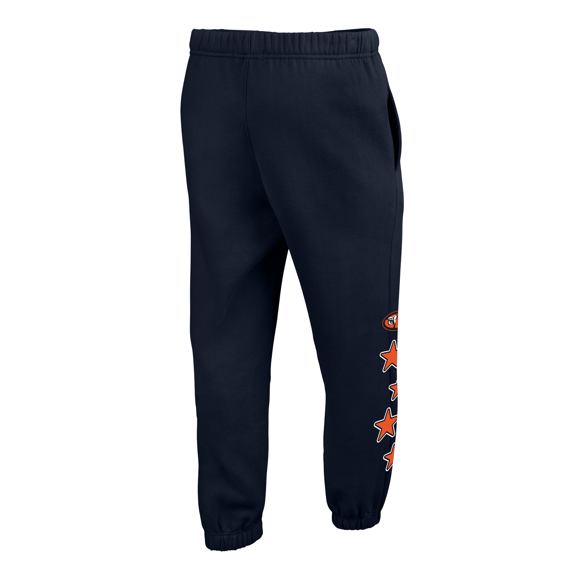 Women's '47  Navy Auburn Tigers Seeing Stars Venice Jogger Pants