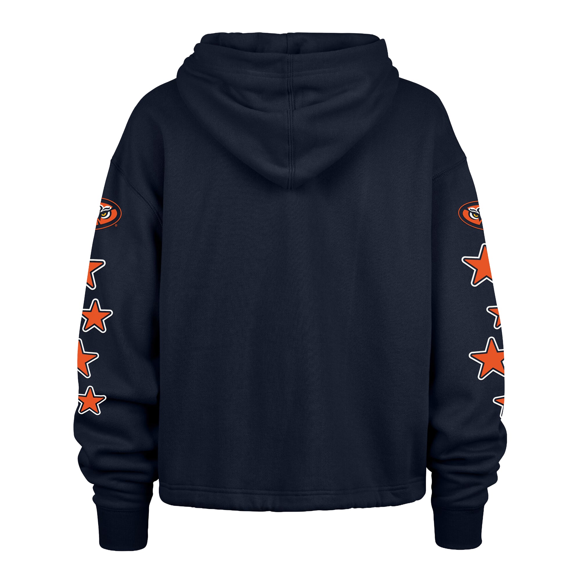Women's '47  Navy Auburn Tigers Starry Eyed Venice Pullover Hoodie