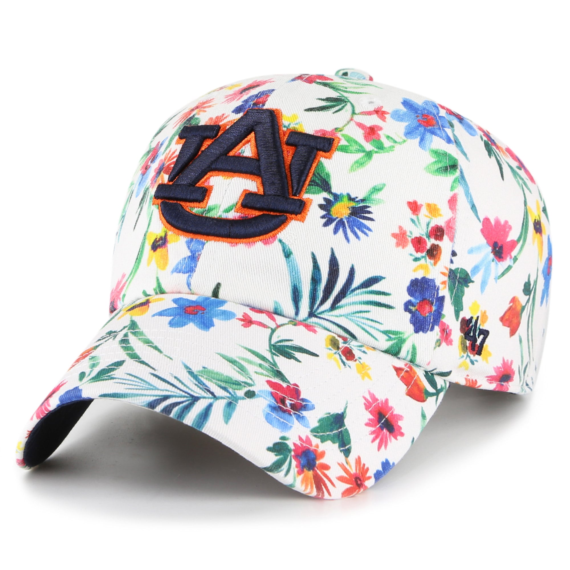 \'47 Auburn Tigers Hat Womens Adjustable Clean Up White All Over Tiger Pattern Women main image 2