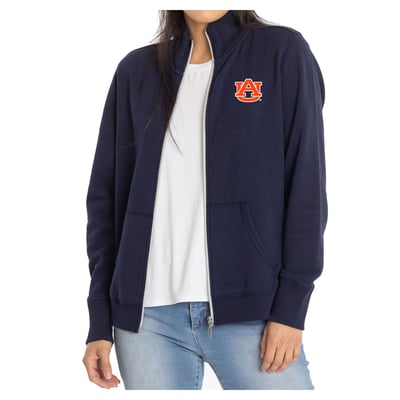 Auburn Tigers Women's Fallon Full-Zip Jacket - Navy
