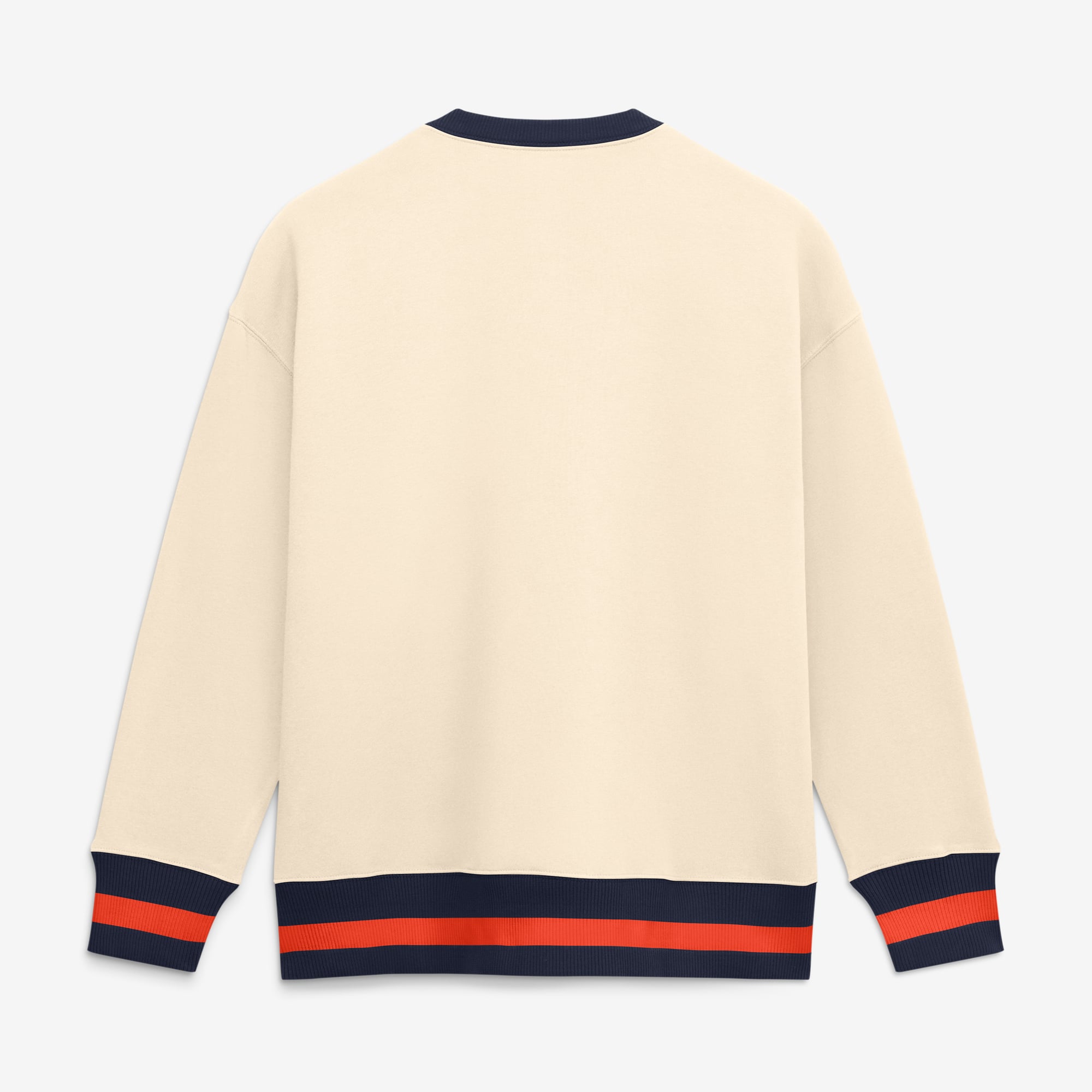 Women's Nike  Natural Auburn Tigers Oversized Legacy Arch Phoenix Sweatshirt