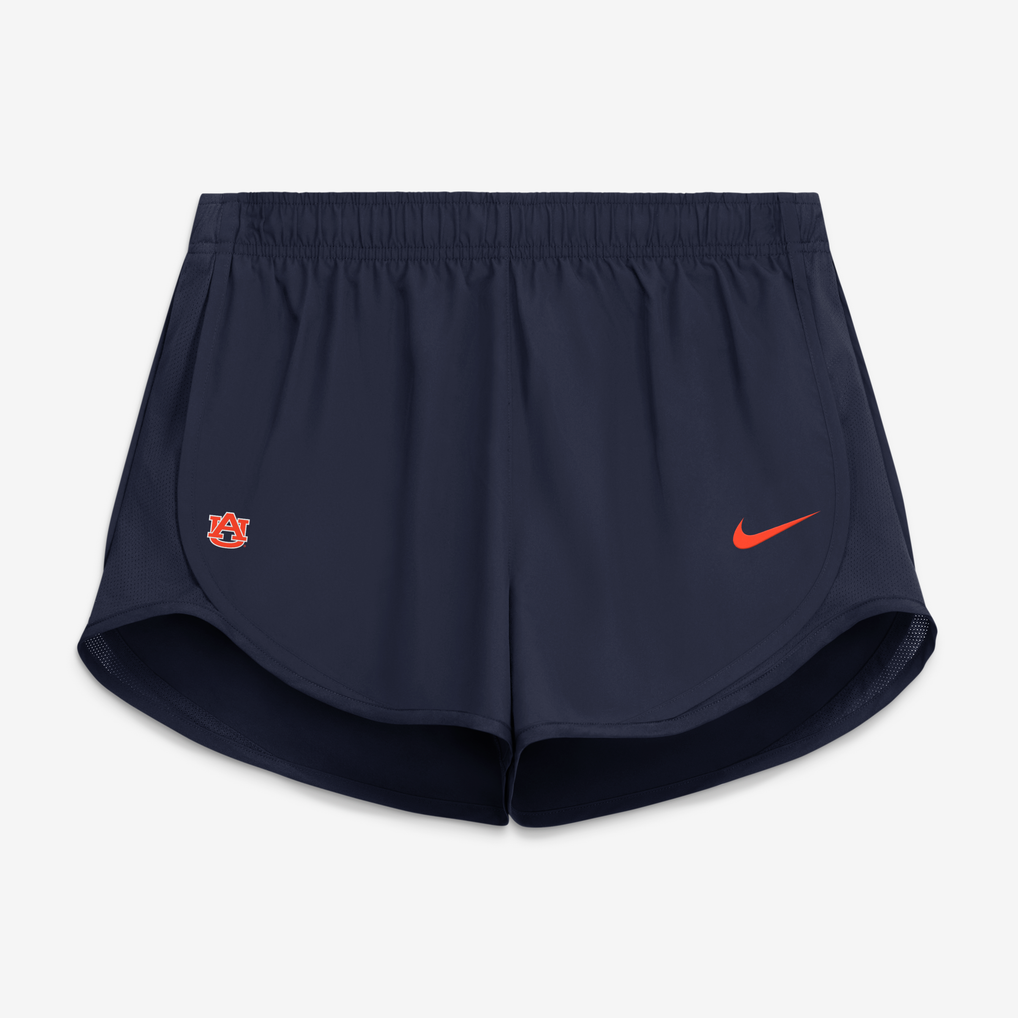 Mid Rise Code Auburn Tigers Nike Women's Tempo Mid-Rise Dri-FIT Shorts - Navy
