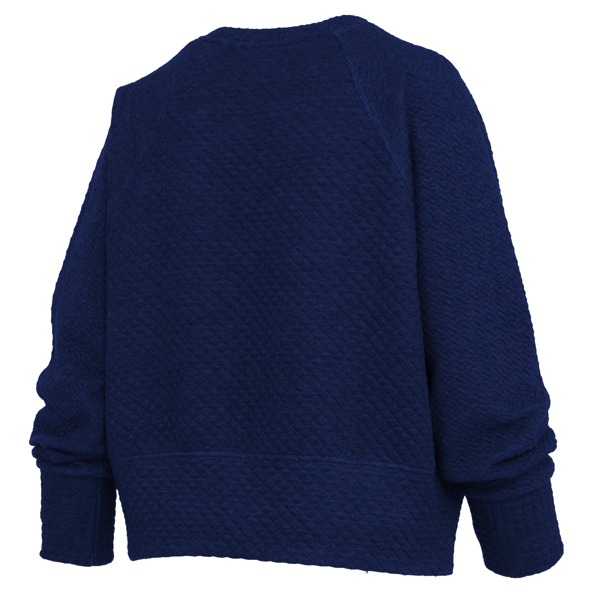 Sweat-shirt matelassé Nova bleu marine Auburn Tigers Champagne de Pressbox pour femme