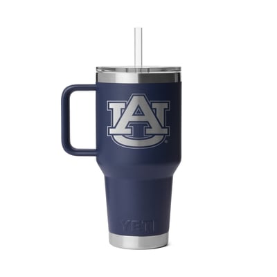 Auburn Tigers YETI 35oz. Rambler 2.0 Straw Mug