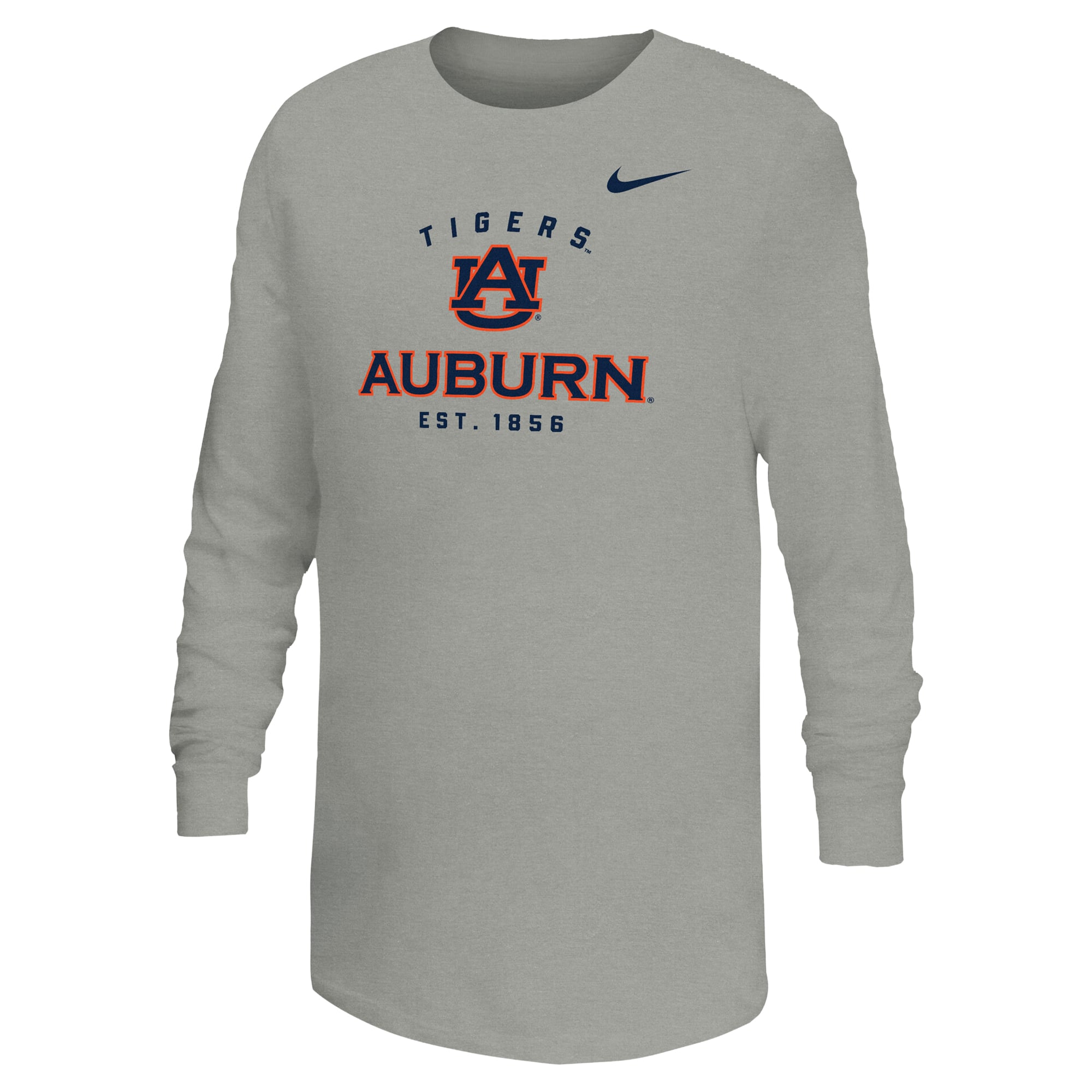 T-shirt à manches longues Nike Legend Dri-FIT gris Auburn Tigers pour jeunes