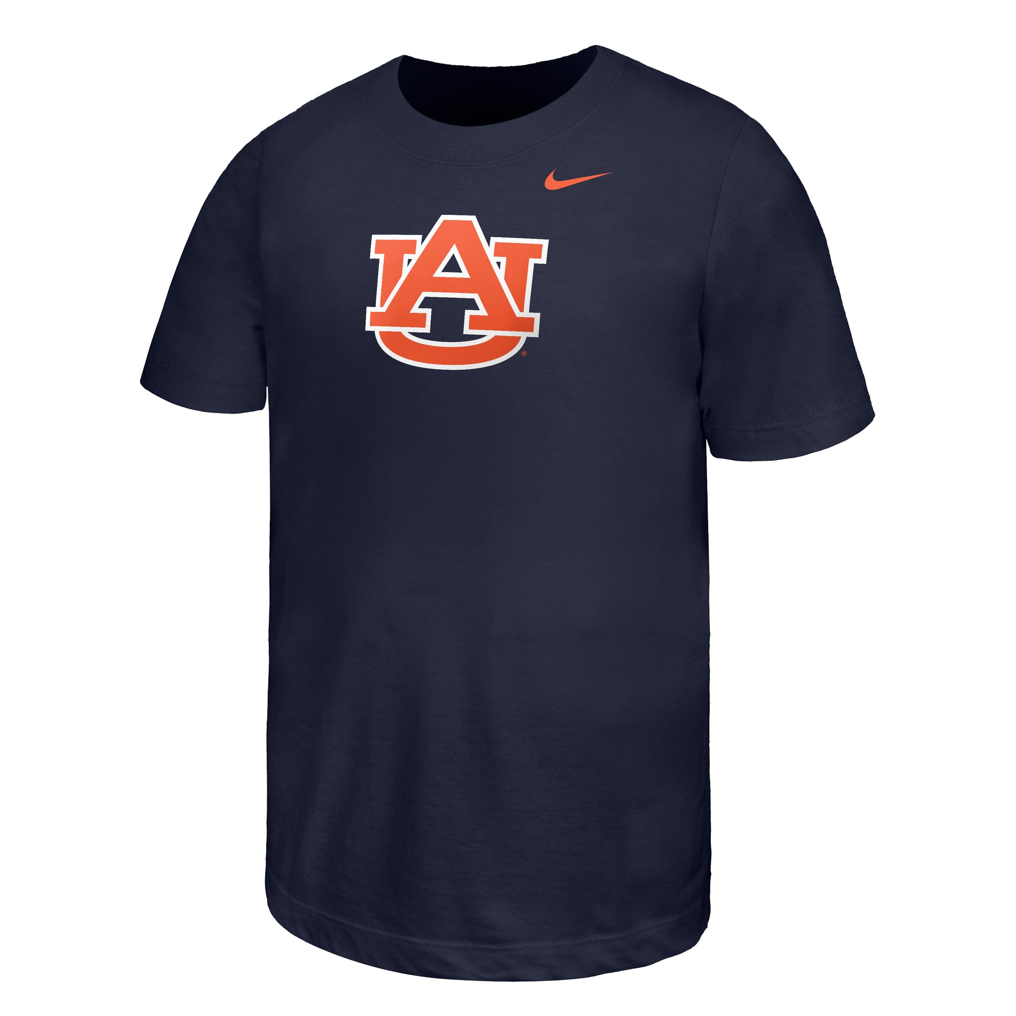 T-shirt Nike bleu marine pour jeunes avec logo des Auburn Tigers