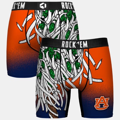  Auburn Tigers Rock Em Youth Localized Boxer Briefs - Navy