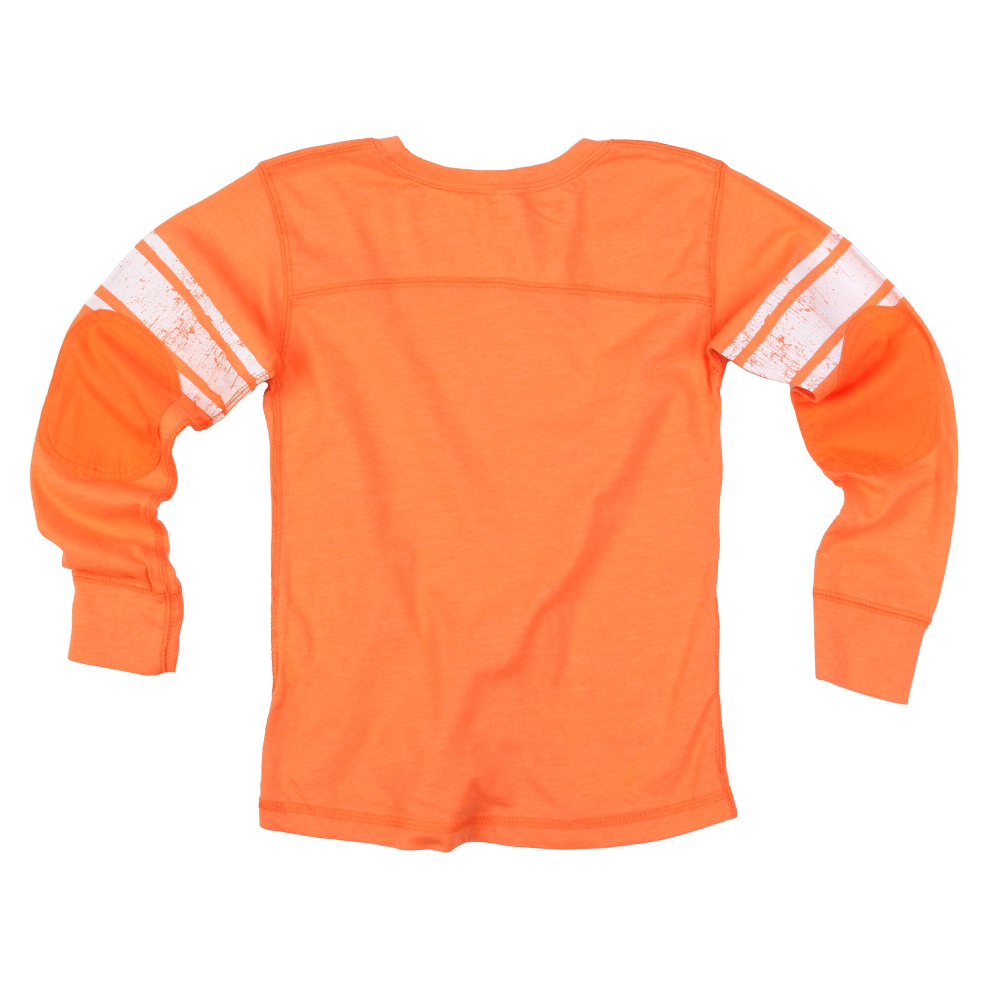 T-shirt de football à manches longues orange Auburn Tigers pour jeunes Wes & Willy