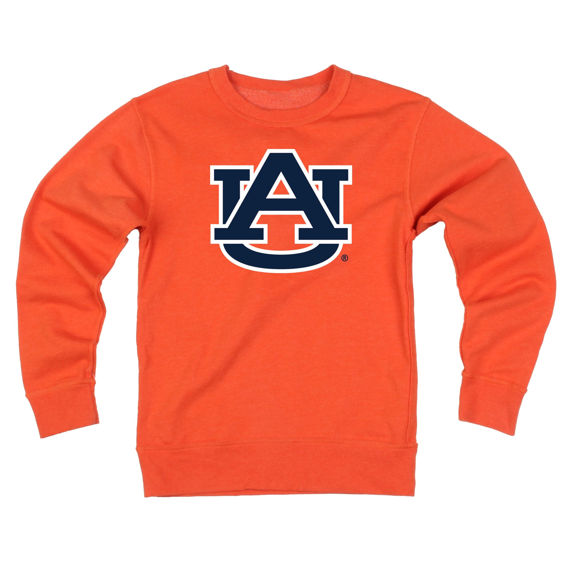 Youth Wes & Willy  Orange Auburn Tigers Reversible Sweatshirt