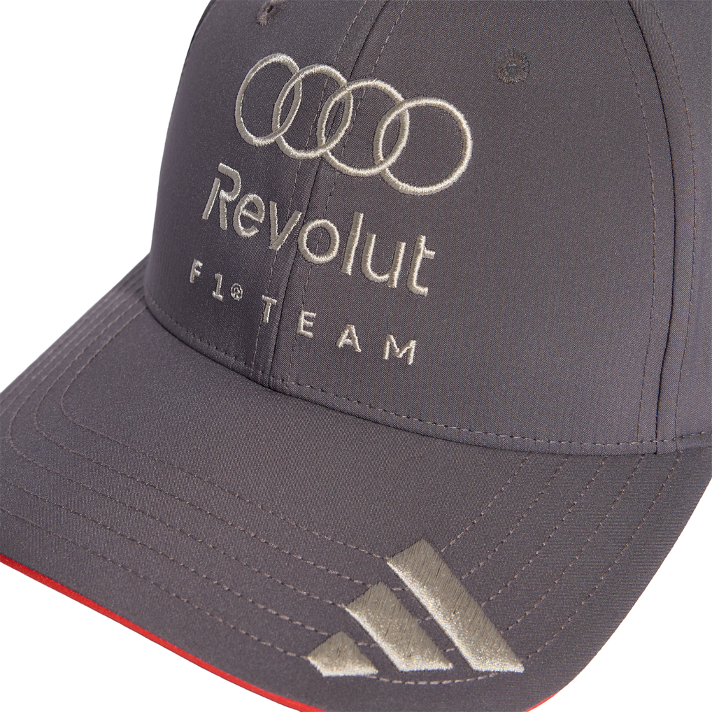 Gorra de béisbol del equipo Audi F1 2026 - Gris Strata