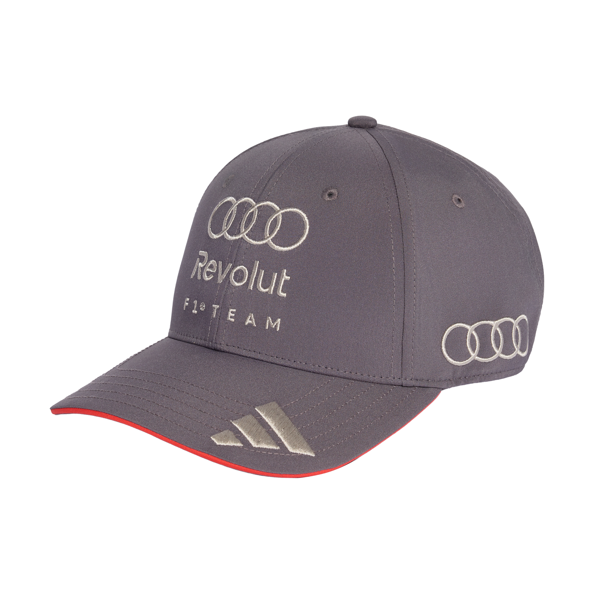 Gorra de béisbol del equipo Audi F1 2026 - Gris Strata