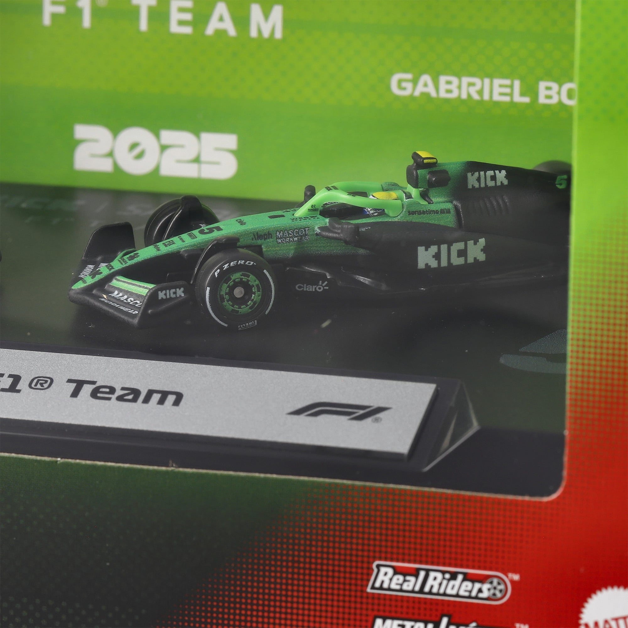 Mattel Nico Hulkenberg & Gabriel Bortoleto Audi Premium Formula 1 2025 2-Pack 1:64 Scale Racecars
