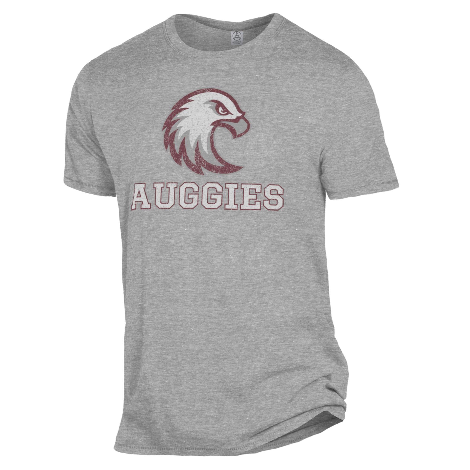 T-shirt The Keeper de l'Université d'Augsburg, gris chiné, pour homme