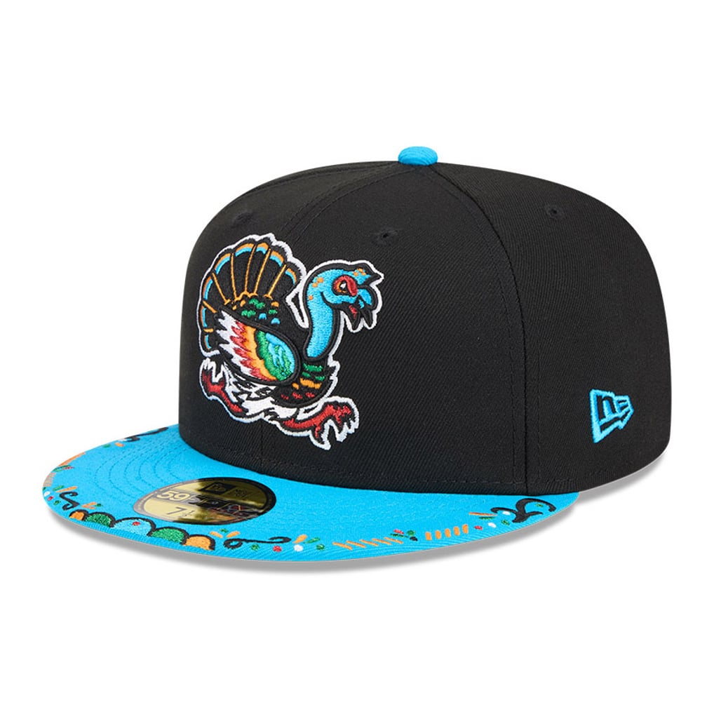  Augusta GreenJackets New Era 2026 Copa De La Diversion 59FIFTY Fitted Hat - Black/Blue