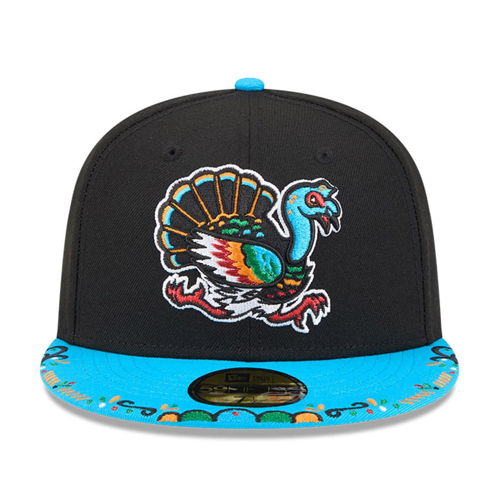  Augusta GreenJackets New Era 2026 Copa De La Diversion 59FIFTY Fitted Hat - Black/Blue