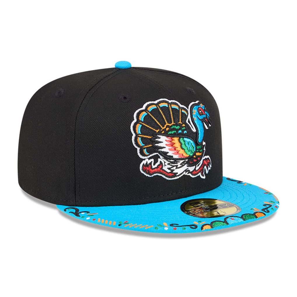  Augusta GreenJackets New Era 2026 Copa De La Diversion 59FIFTY Fitted Hat - Black/Blue