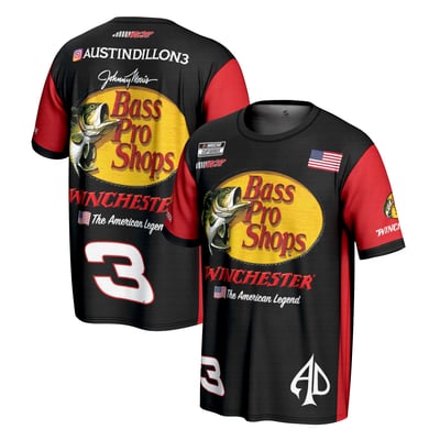 Austin Dillon ProSphere Bass Pro Shops T-Shirt - Black