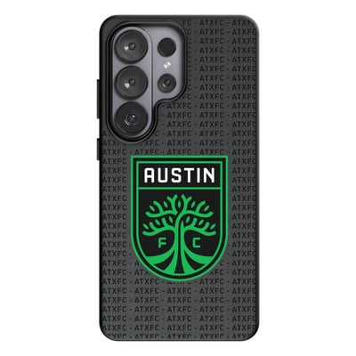  Austin FC Keyscaper Text Backdrop Magnetic Bump Case - Black