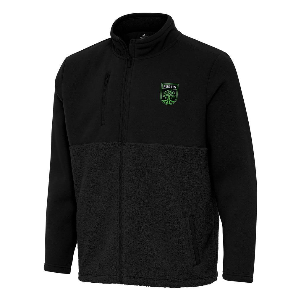 Veste zippée Austin FC Antigua Daily Fused - Noire