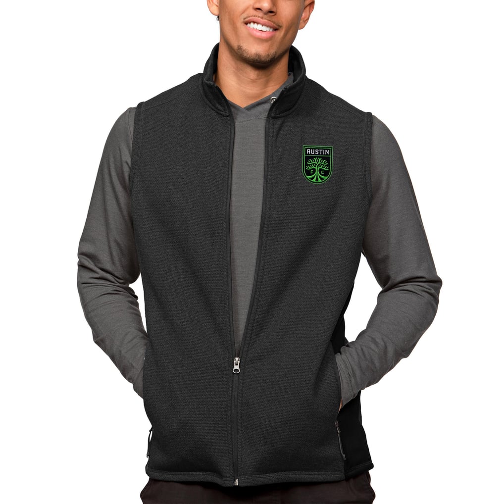 Gilet de course Austin FC Antigua - Noir chiné
