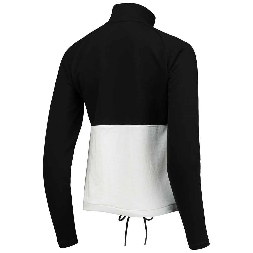 Veste demi-zip raglan Austin FC Antigua pour femme - Noir/Blanc