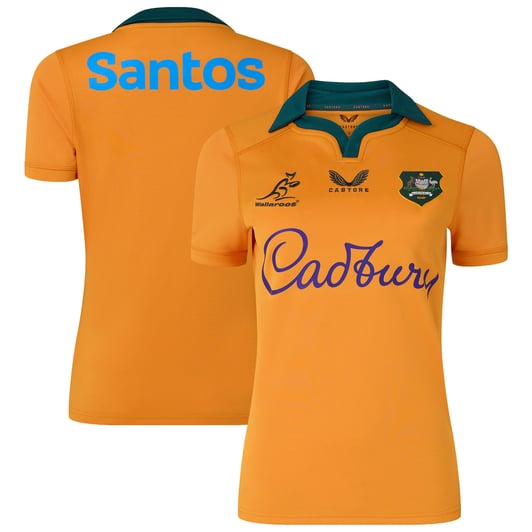 Veste De Pluie Wallabies Australia Coupe Du Monde 2003 - Taille M, Jaune/vert, Parfaite Pour Les Fans De Rugby