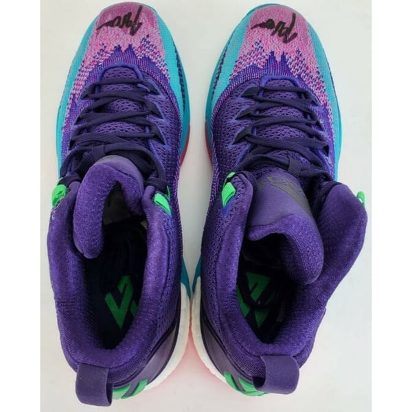 Autographed/Signed John Wall JW 2 Boost Primeknit All Star  display picture 3