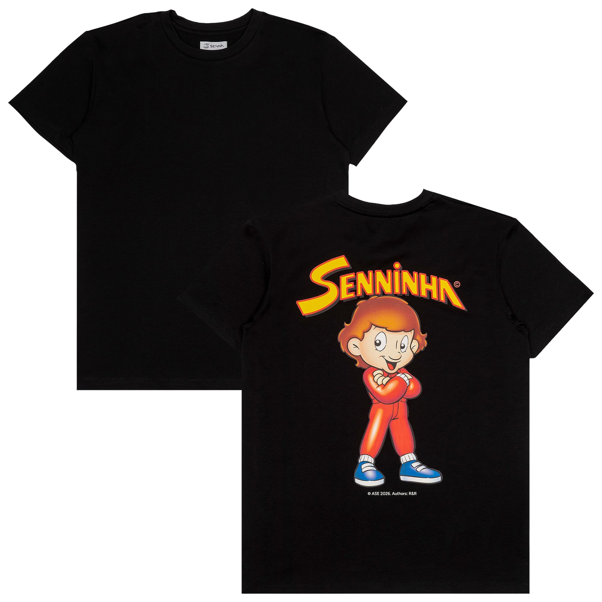 アイルトン・セナ シンニーニャ フィギュア オーバーサイズ Tシャツ 