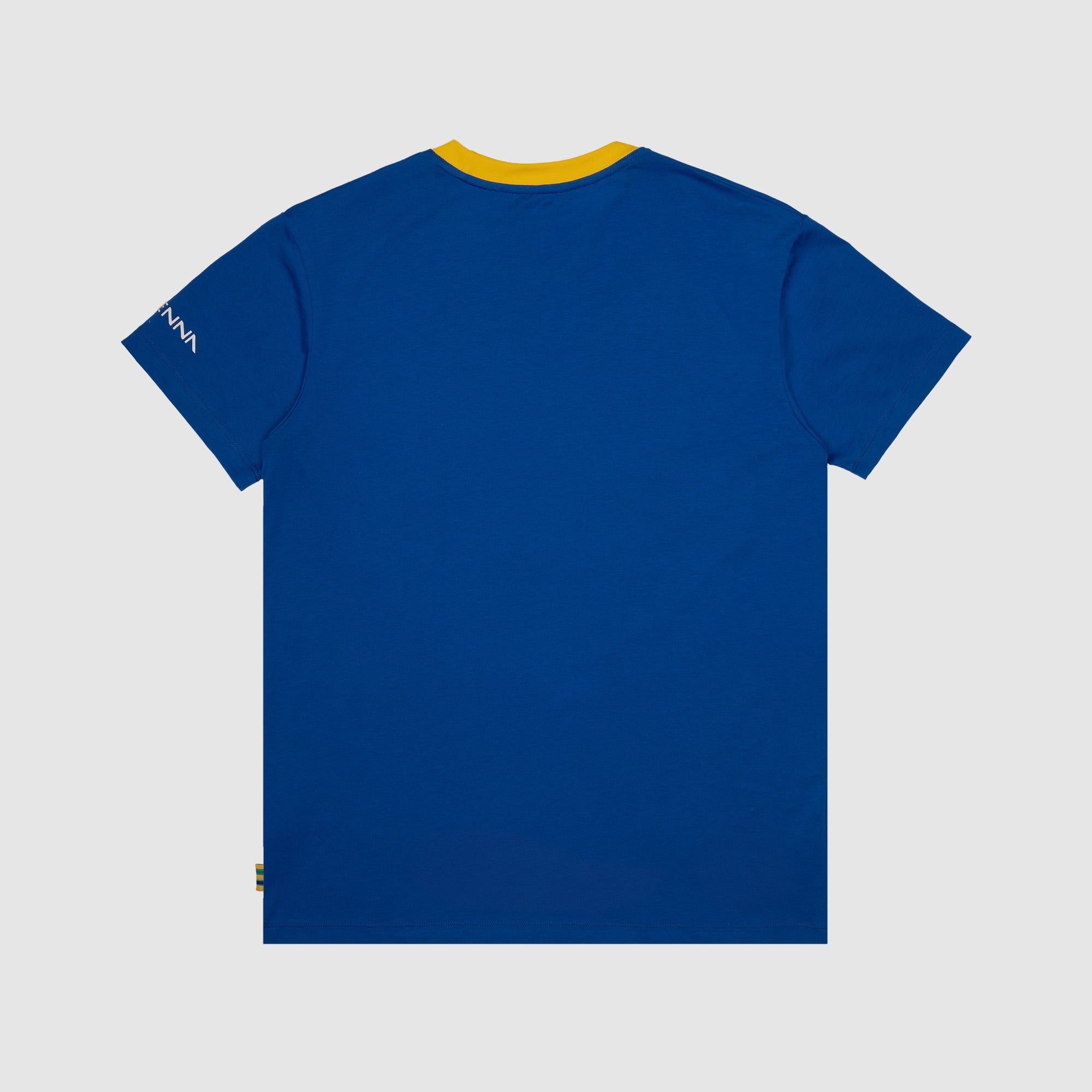 Men's Formula 1 Blue Ayrton Senna Brazil T-Shirt