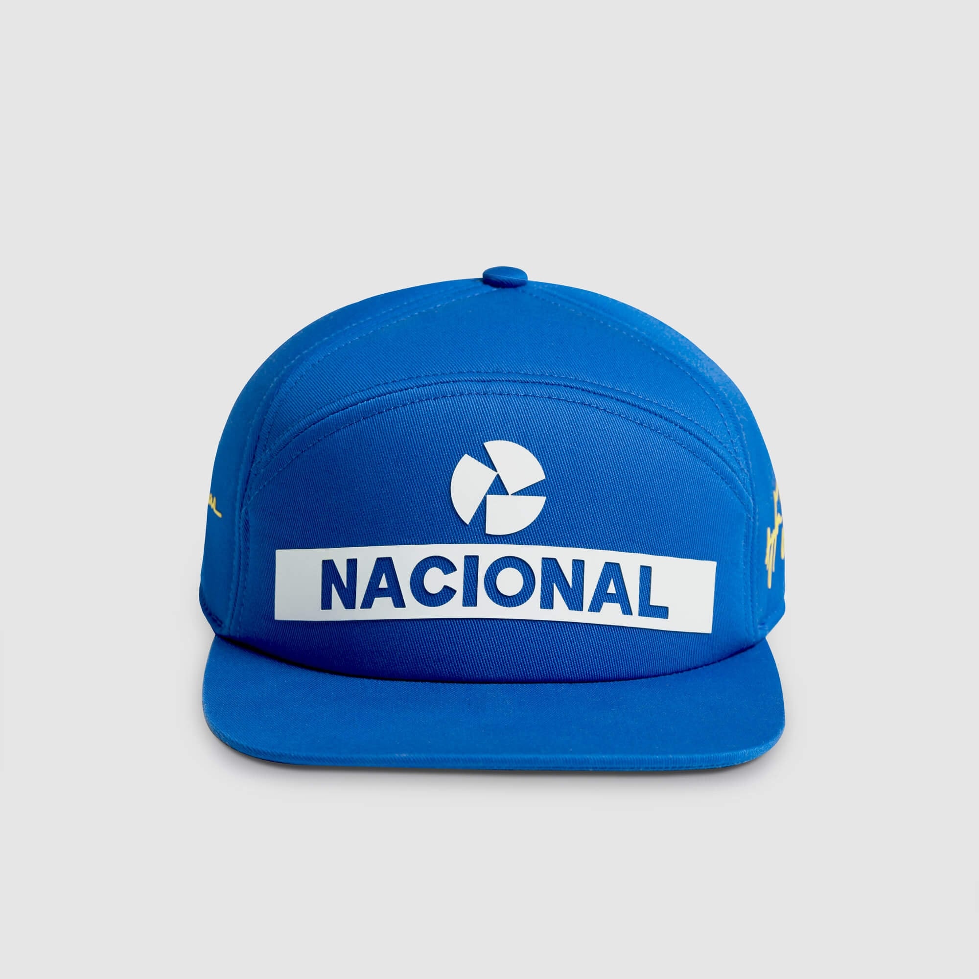 Men's Formula 1 Blue Ayrton Senna Nacional 1984 Original Adjustable Hat