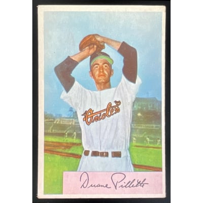 1954 Bowman #133 Duane Pillette