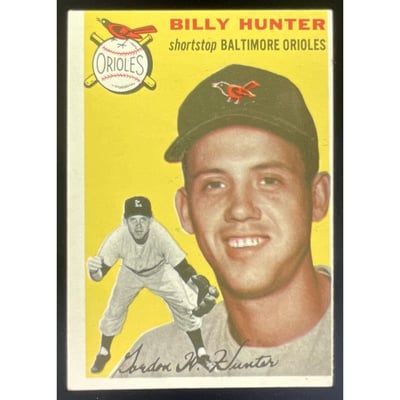1954 Topps #48 Billy Hunter