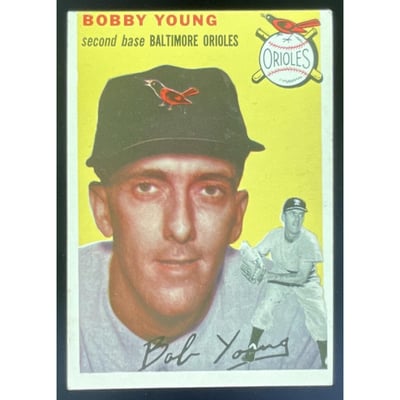 1954 Topps #8 Bobby Young