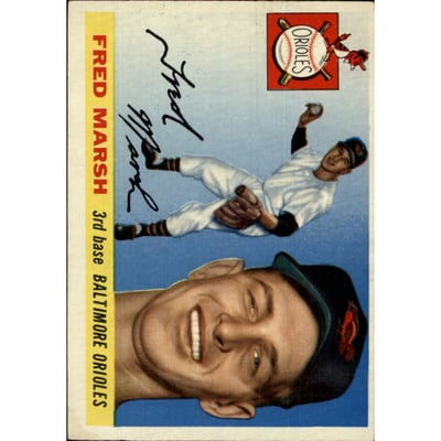 1955 Topps #13 Fred Marsh