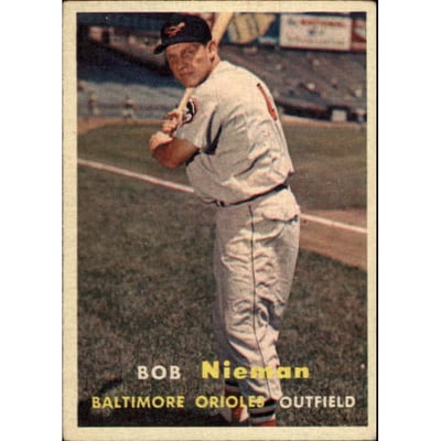 1957 Topps #14 Bob Nieman