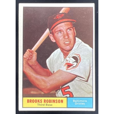 1961 Topps #10 Brooks Robinson