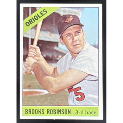 1966 Topps #390 Brooks Robinson