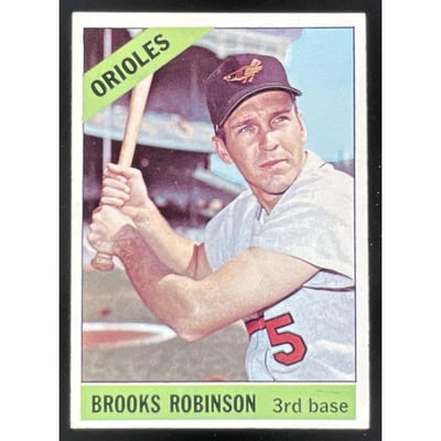 1966 Topps #390 Brooks Robinson