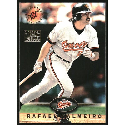 1995 Stadium Club First Day Issue #30 Rafael Palmeiro