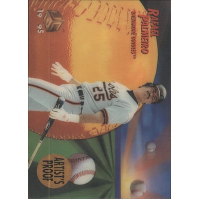 1995 UC3 Artist's Proofs #25 Rafael Palmeiro