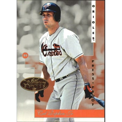 1996 Leaf Signature Gold Press Proofs #15 Cal Ripken