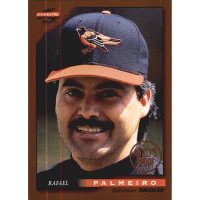 1996 Score Dugout Collection Artist's Proofs #A30 Rafael Palmeiro