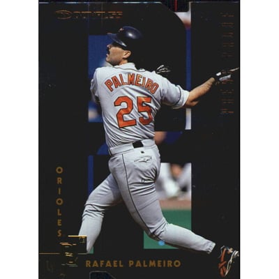 1997 Donruss Gold Press Proofs #56 Rafael Palmeiro