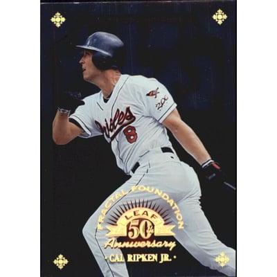 1998 Leaf Fractal Foundations #133 Cal Ripken