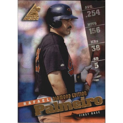 1998 Pinnacle Inside Diamond Edition #44 Rafael Palmeiro