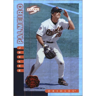 1998 Score Showcase Series Artist's Proofs #PP40 Rafael Palmeiro