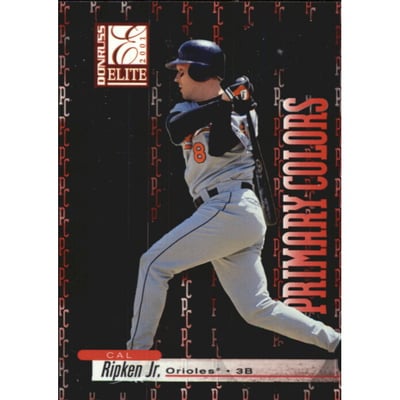 2001 Donruss Elite Primary Colors Red #PC3 Cal Ripken