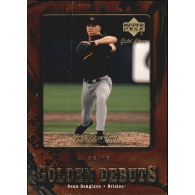2001 Upper Deck Gold Glove Finite #126 Sean Douglass GD