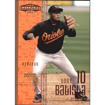 2002 Upper Deck Ballpark Idols Bronze #42 Tony Batista